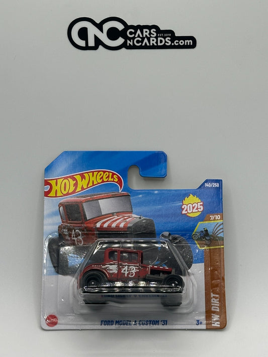2025 Hot Wheels HW Dirt 7/10 Ford Model A Custom '31 Short Card