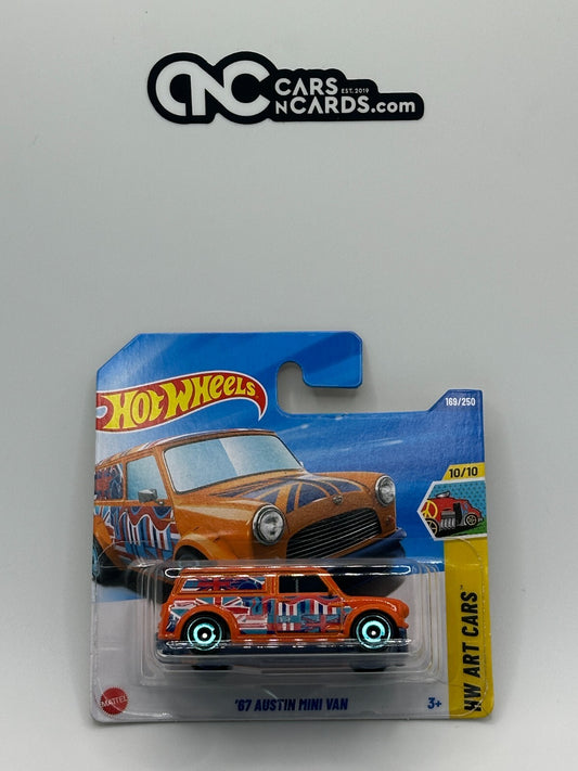 2025 Hot Wheels HW Art Cars 10/10 '67 Austin Mini Van Short Card