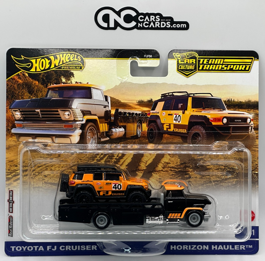 2025 Hot Wheels Premium Car Culture Team Transport Toyota FJ Cruiser #81