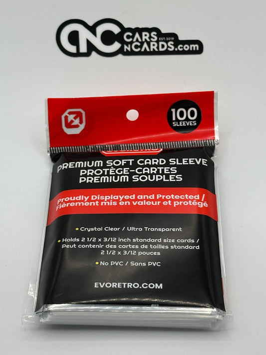 Evoretro 100 Premium Soft Card Sleeve for TCG (ADD ONE TO YOUR ORDER)