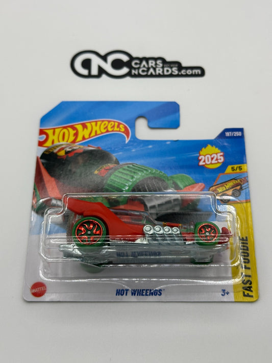 2025 Hot Wheels Fast Foodie 5/5 Hot Wheengs Short Card