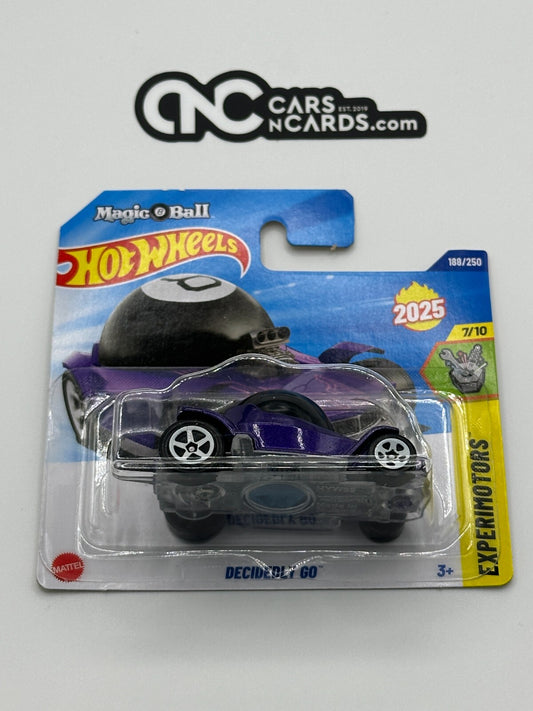 2025 Hot Wheels Experimotors 7/10 Decidedly Go Magic Ball Short Card