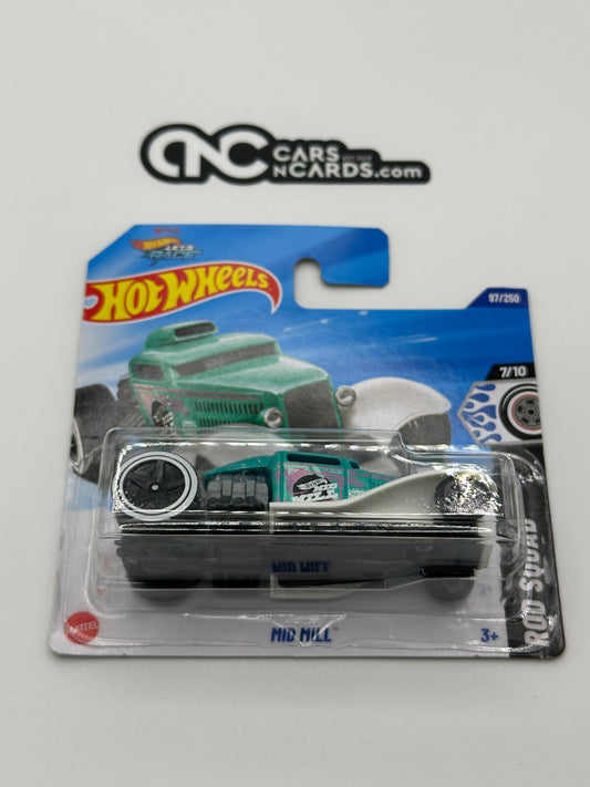 2025 Hot Wheels Rod Squad 7/10 Mid Mill Short Card