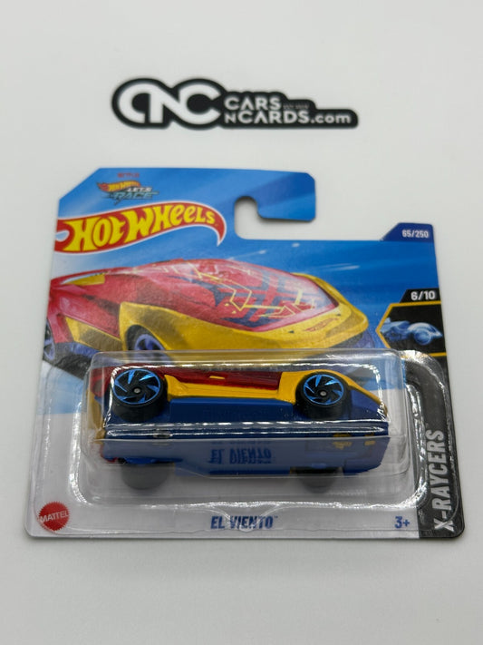 2025 Hot Wheels X-Raycers 6/10 El Viento Short Card