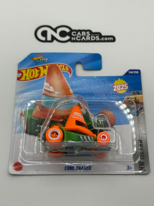 2025 Hot Wheels HW Metro 5/5 Cone Shaker Short Card