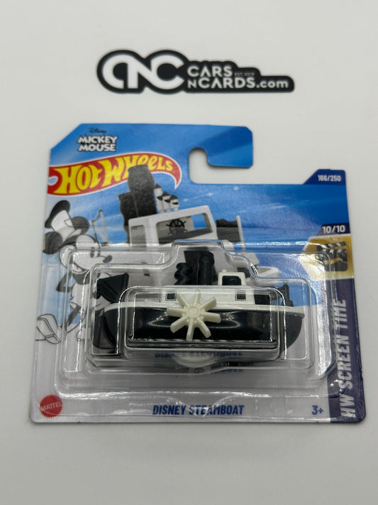 2025 Hot Wheels HW Screen Time 10/10 Disney Steamboat Short Card