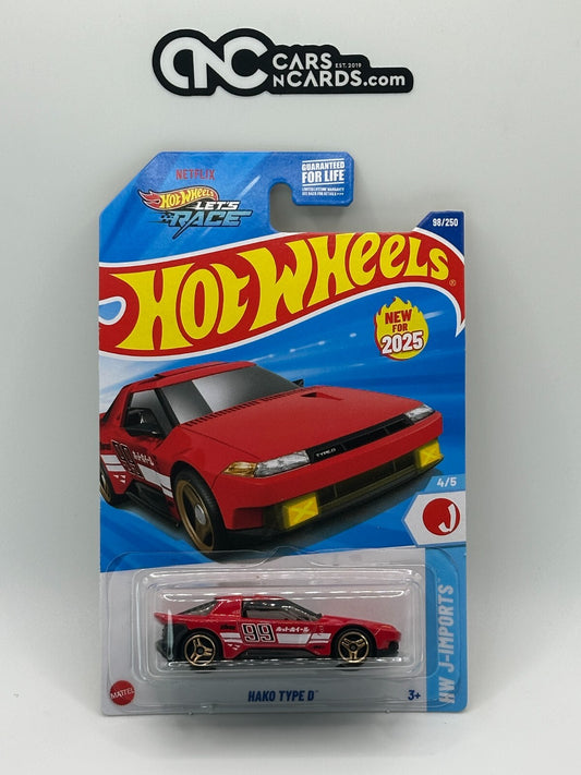 2025 Hot Wheels HW J-Imports 4/5 Hako Type D