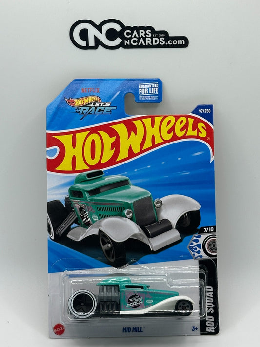 2025 Hot Wheels Rod Squad 7/10 Mid Mill