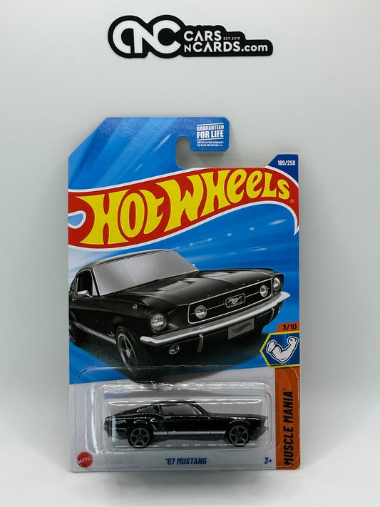 2025 Hot Wheels Muscle Mania 3/10 '67 Mustang Black