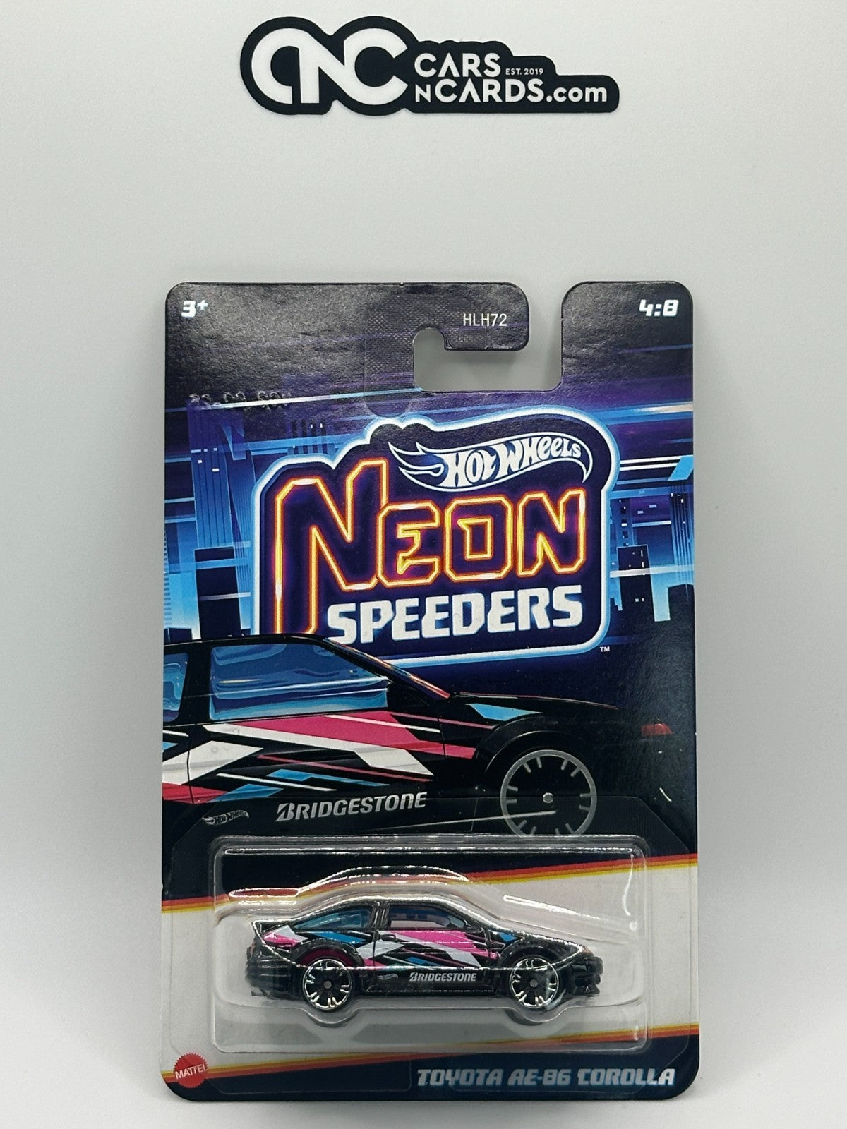 2025 Hot Wheels Neon Speeders 4/8 Toyota AE-86 Corolla