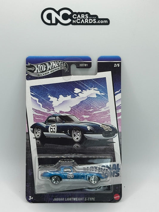 2025 Hot Wheels Silver Series National Icons 2/5 Jaguar Lightweight E-Type