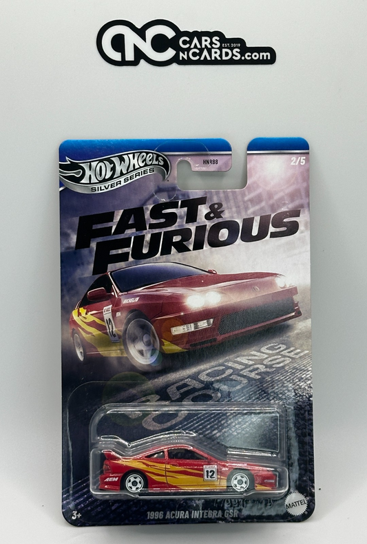 2025 Hot Wheels Silver Series Fast & Furious Racing Course 1996 Acura Integra