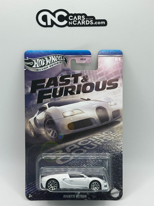 2025 Hot Wheels Silver Series Fast & Furious Racing Course 5/5 Bugatti Veyron