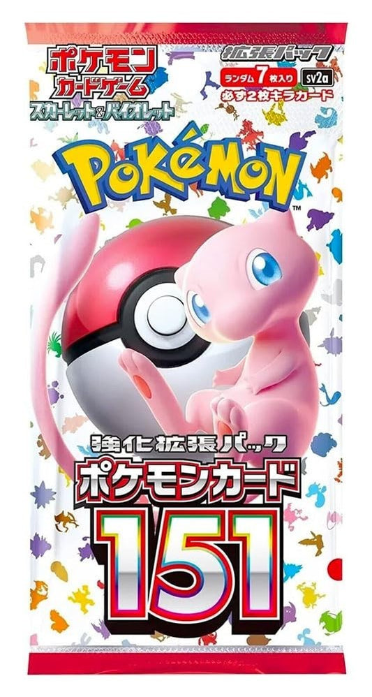 Pokemon 151 Japanese Booster Pack Sealed