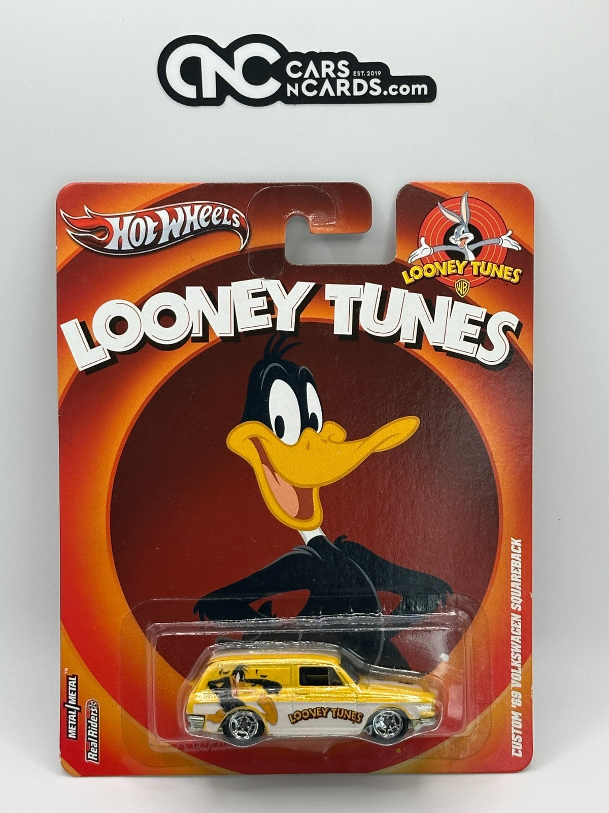 2012 Hot Wheels Premium Looney Tunes Custom '69 Volkswagen Squareback Daffy Duck