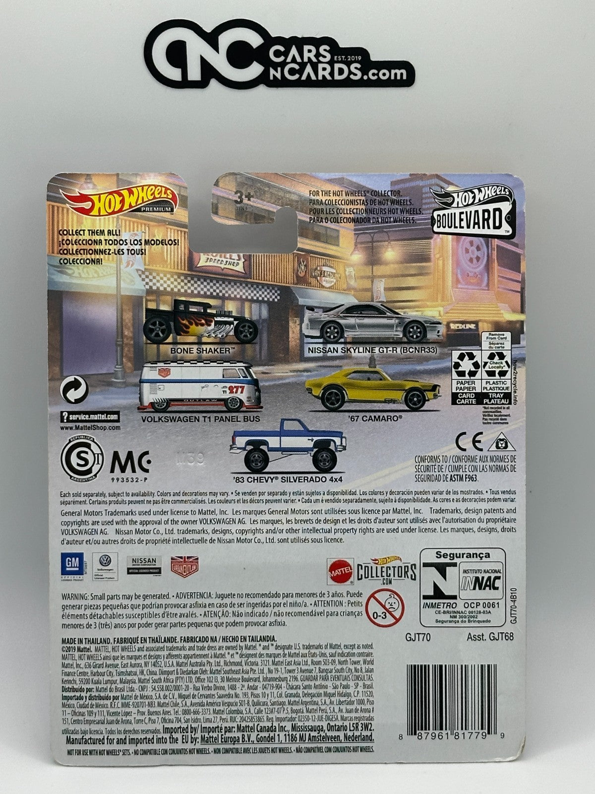 2020 Hot Wheels Premium Boulevard #3 Volkswagen T1 Panel Bus With Protector