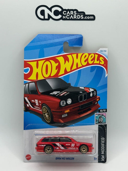 2024 Hot Wheels HW Modified 10/10 BMW M3 Wagon Red 138/250