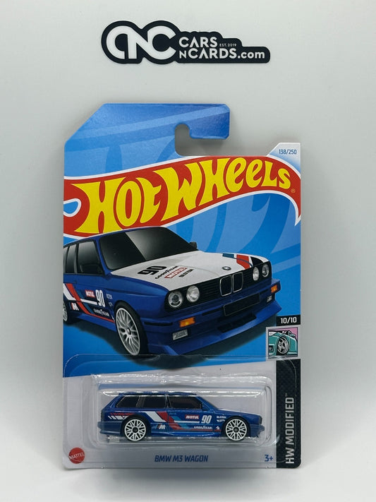 2024 Hot Wheels HW Modified 10/10 BMW M3 Wagon Blue 138/250