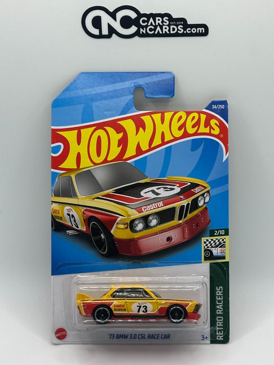 2022 Hot Wheels Retro Racers 2/10 '73 BMW 3.0 CSL Race Car
