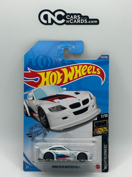 2020 Hot Wheels Nightburnerz 7/10 BMW Z4 M Motorsport