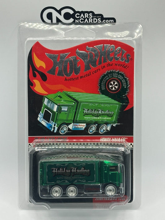 2010 Hot Wheels RLC Holiday Hauling Hiway Hauler With Protector 04888/05500