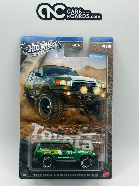 2025 Hot Wheels Silver Series Toyota 4/5 Toyota Land Cruiser 80
