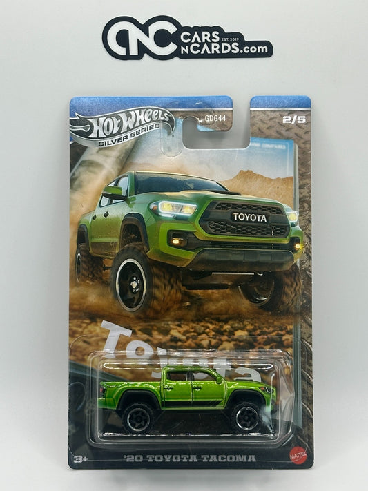 2025 Hot Wheels Silver Series Toyota 2/5 '20 Toyota Tacoma Green