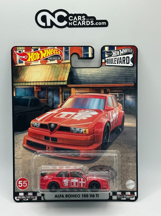 2022 Hot Wheels Premium Boulevard #55 Alfa Romeo 155 V6 Ti