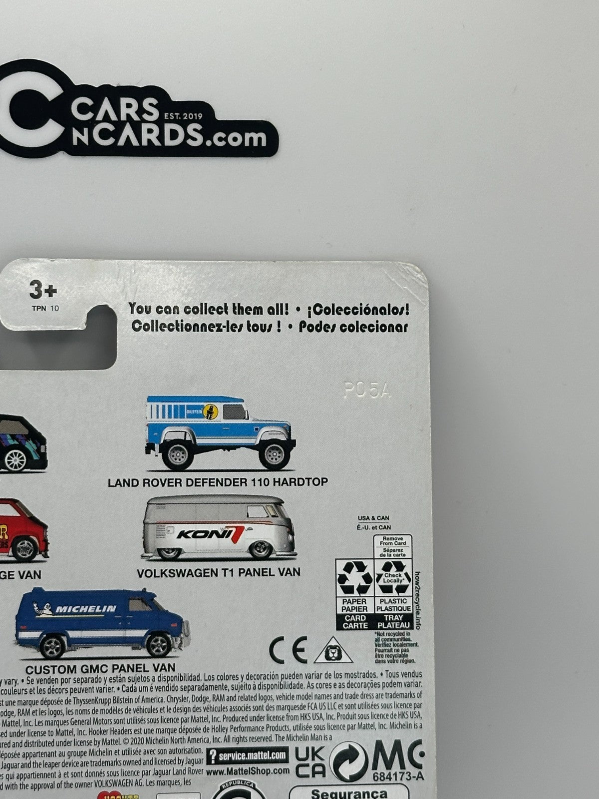 2021 Hot Wheels Premium Pop Culture 77 Dodge Van Hooker Headers (Bent Corner)