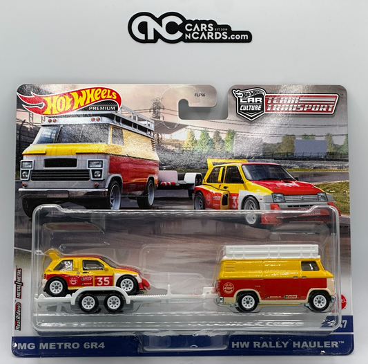 2022 Hot Wheels Premium Team Transport #47 MG Metro 6R4 HW Rally Hauler