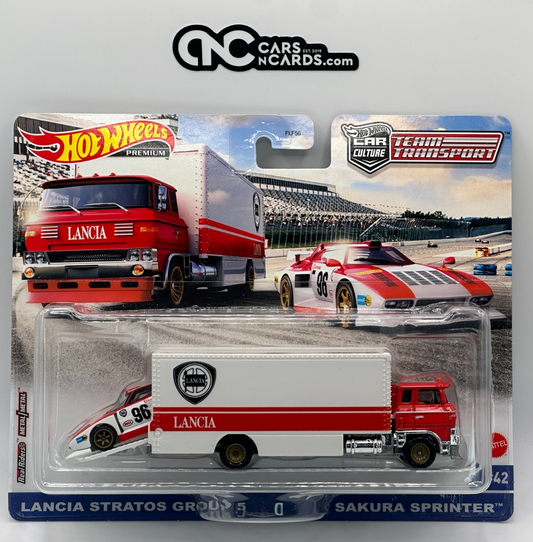 2022 Hot Wheels Premium Team Transport #42 Lancia Stratos Group 5 Sakura