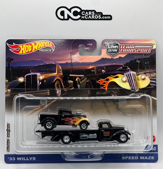 2023 Hot Wheels Premium Team Transport #60 '33 Willys Speed Waze