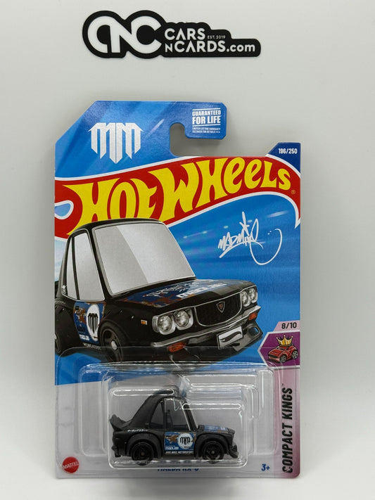 2025 Hot Wheels Compact Kings 8/10 Mazda RX-3 Black