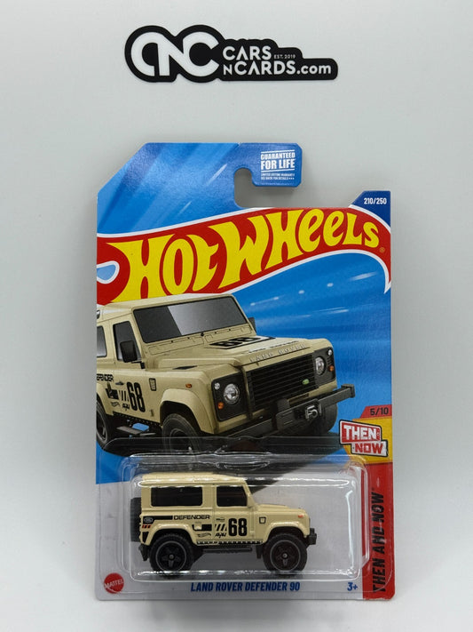 2025 Hot Wheels Then and Now 5/10 Land Rover Defender 90