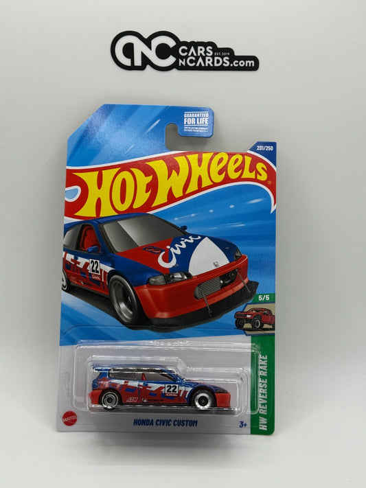 2025 Hot Wheels HW Reverse Rake 5/5 Honda Civic Custom