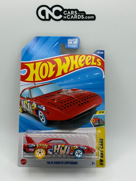 2025 Hot Wheels HW Art Cars 7/10 '70 Plymouth Superbird