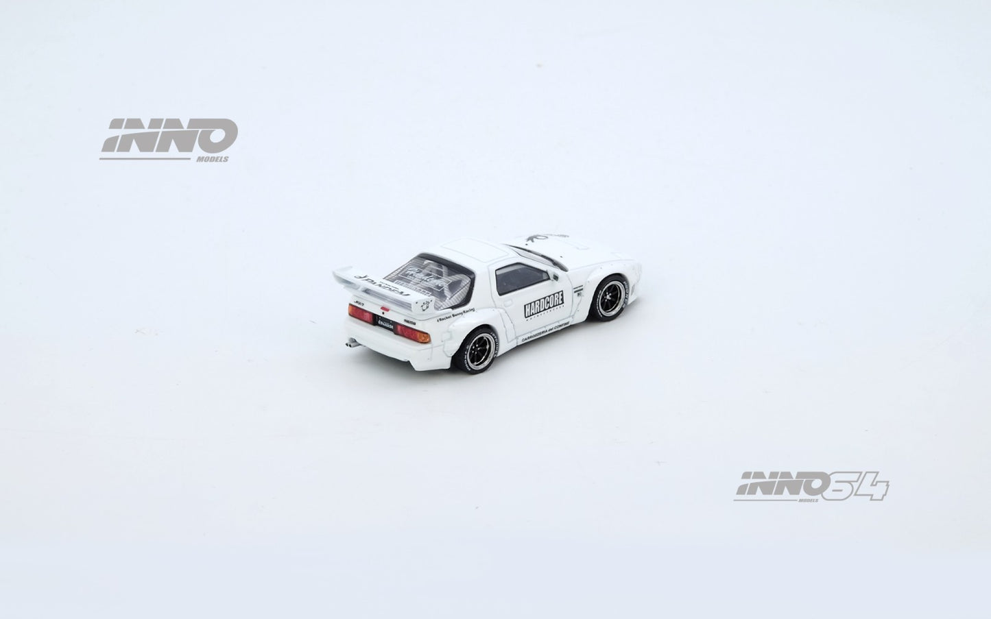 INNO64 1:64 MAZDA RX7 (FC3S) "PANDEM AERO" Widebody Kit IN64-RX7FCP-WHI1