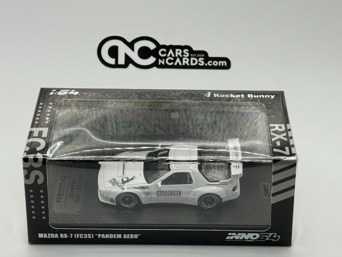 INNO64 1:64 MAZDA RX7 (FC3S) "PANDEM AERO" Widebody Kit IN64-RX7FCP-WHI1