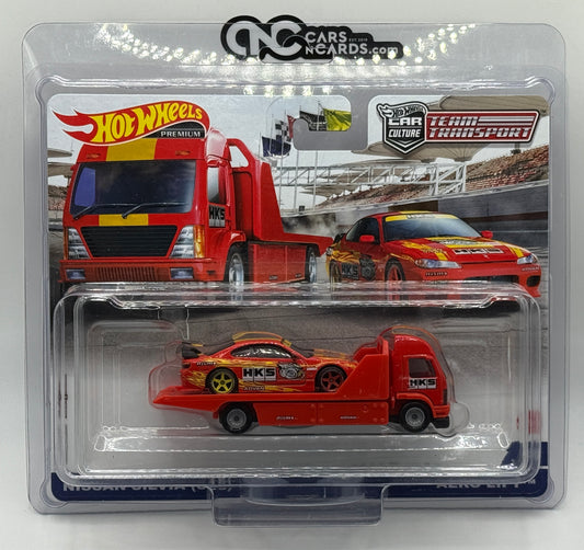 2022 Hot Wheels Premium Team Transport #40 Nissan Silvia (S15) With Protector