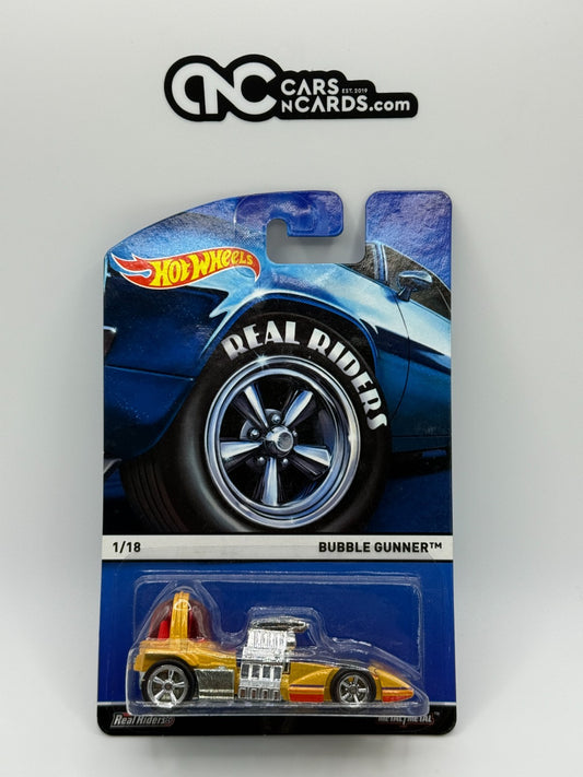 2015 Hot Wheels Real Riders Series 1/18 Bubble Gunner