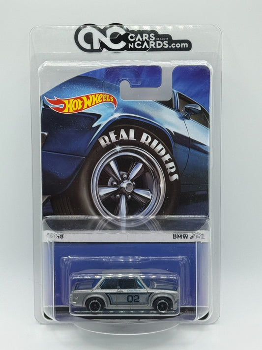 2015 Hot Wheels Real Riders Series 11/18 BMW 2002 With Protector
