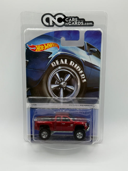 2015 Hot Wheels Real Riders Series 12/18 Chevy Silverado With Protector