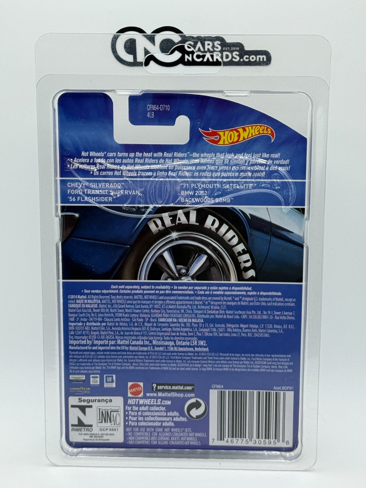 2015 Hot Wheels Real Riders Series 11/18 BMW 2002 With Protector