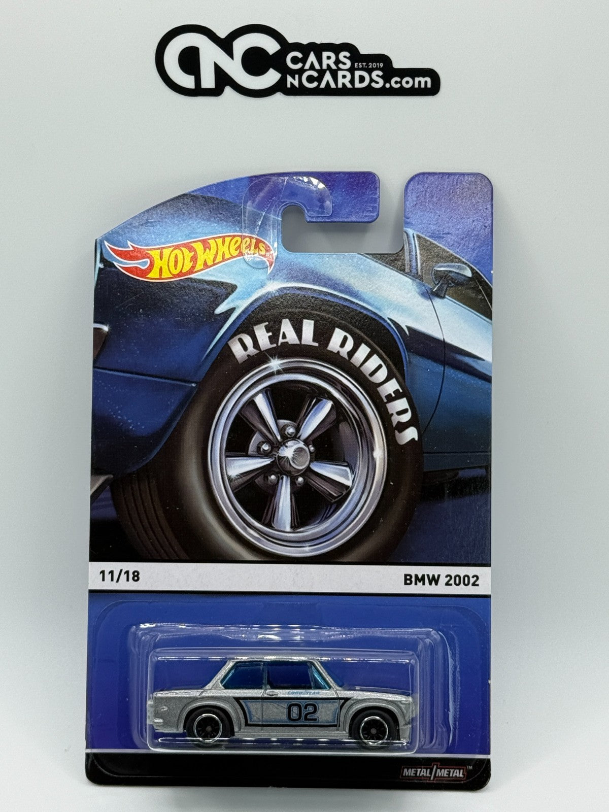 2015 Hot Wheels Real Riders Series 11/18 BMW 2002 With Protector