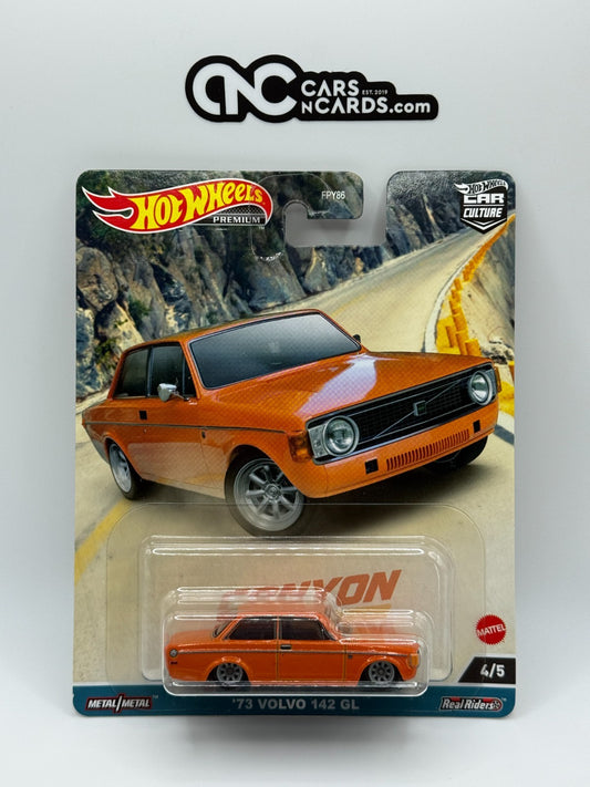 2023 Hot Wheels Premium Car Culture Canyon Warriors 4/5 '73 Volvo 142 GL