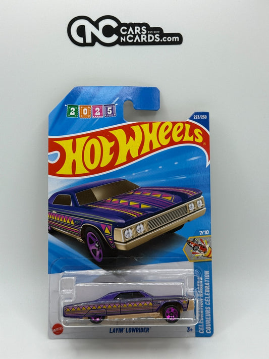 2025 Hot Wheels Celebration Racers 7/10 Layin' Lowrider