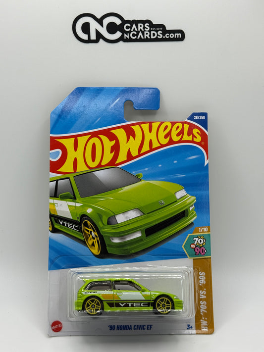 2025 Hot Wheels HW: '70s Vs. '90s '90 Honda Civic EF