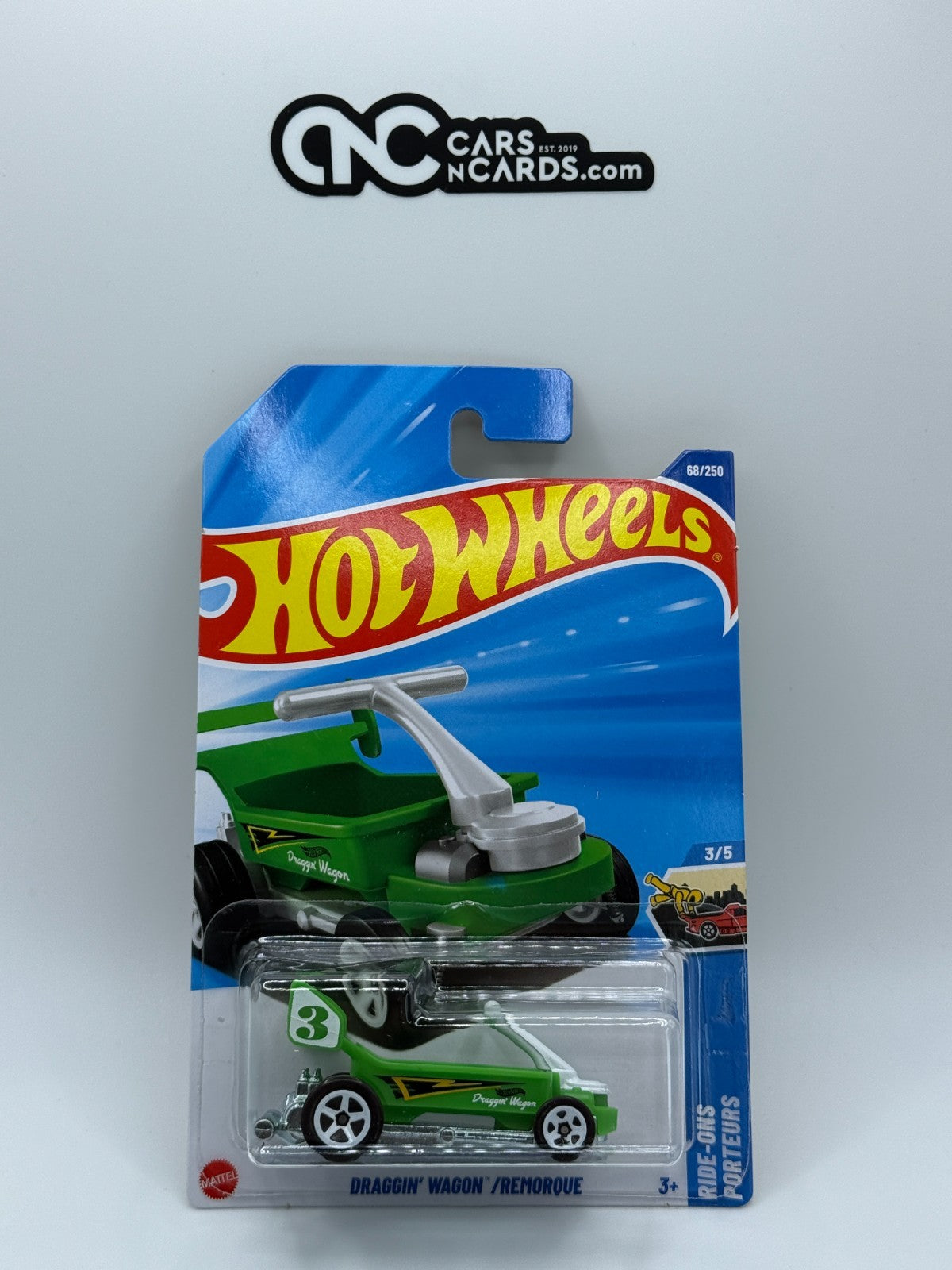 2025 Hot Wheels Ride-Ons 3/5 Draggin' Wagon