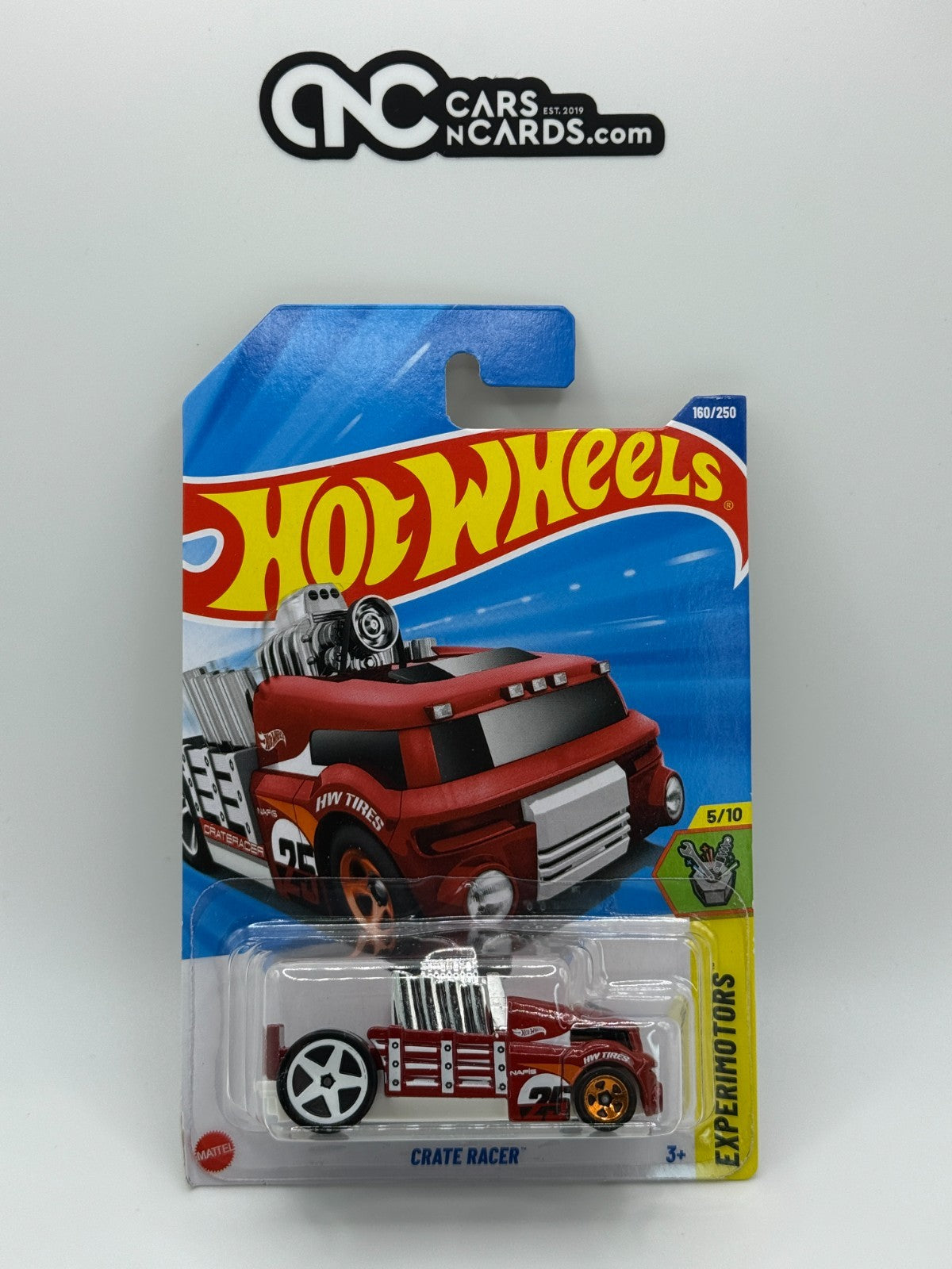2025 Hot Wheels Experimotors 5/10 Crate Racer (Soft Corner)