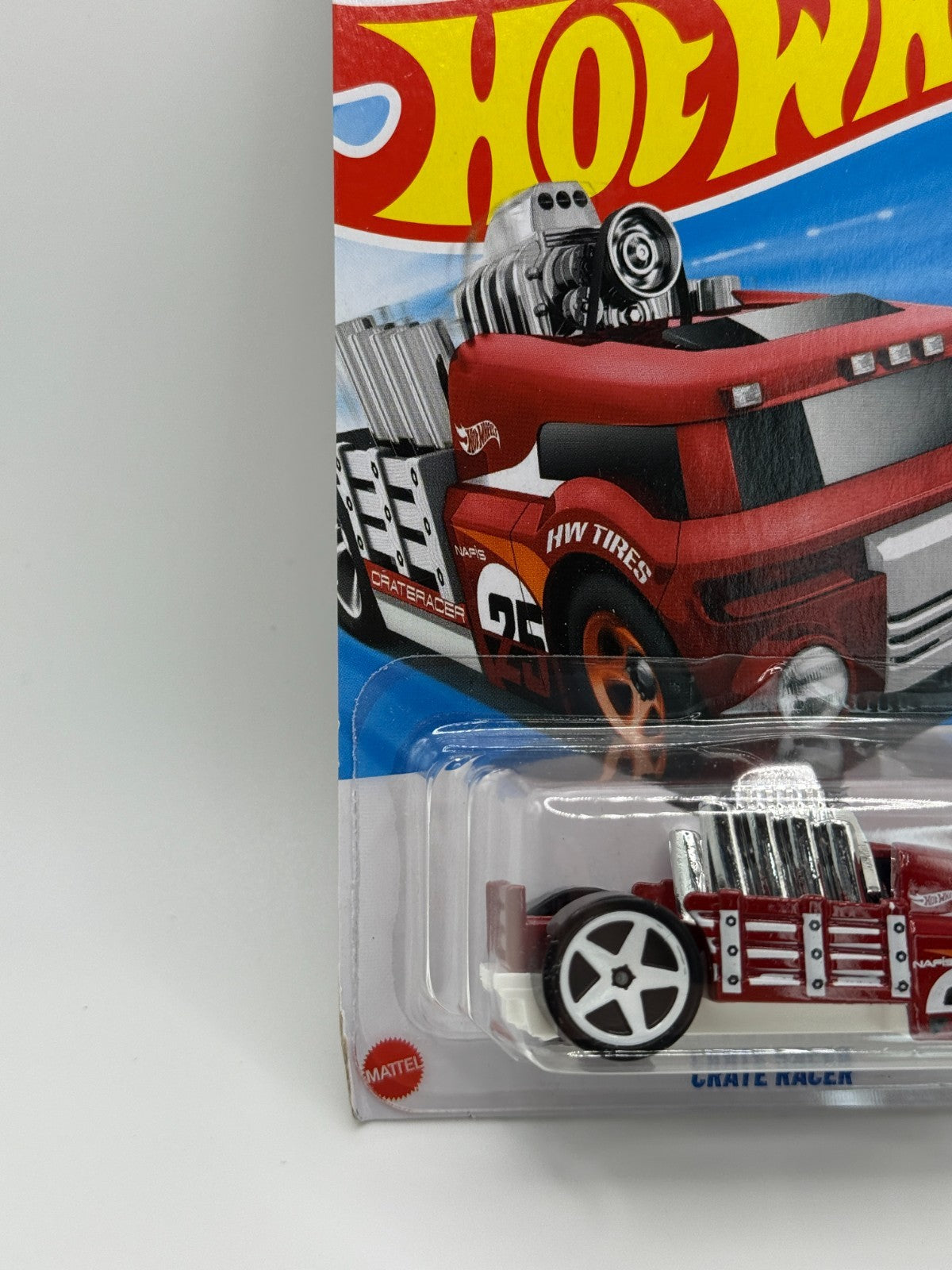 2025 Hot Wheels Experimotors 5/10 Crate Racer (Soft Corner)